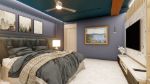 Blue Classy Bedroom