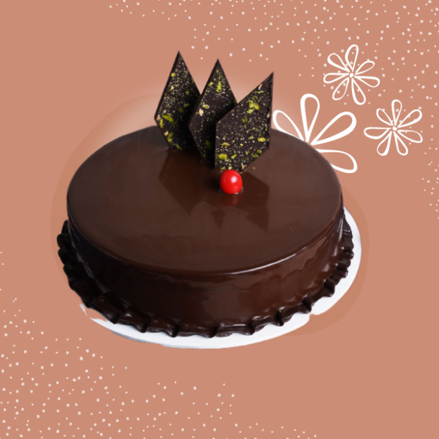 1 KG Dark Chocolate Truffle Cake - Online flowers delivery to moradabad-mncb.edu.vn