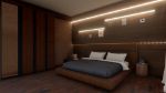 Rustic Theme Bedroom - Side view