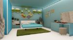 Blue Aesthetic Bedroom