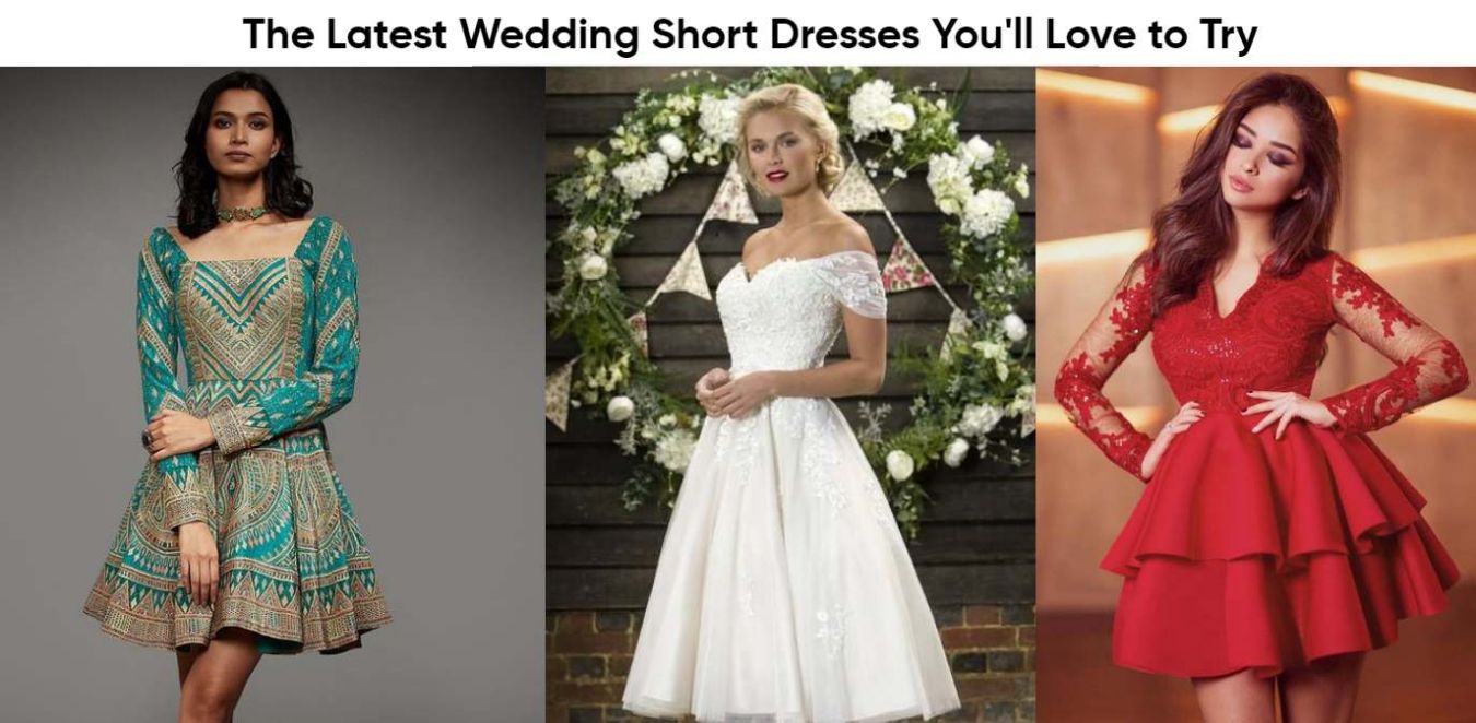A Collection of Lovely Wedding Short Dresses for Every Woman