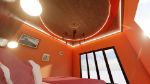 Master Bedroom Ceiling -Orange Theme 
