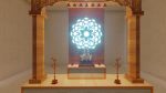 Decorative Puja Room- Wooden Theme 