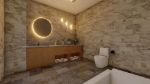 Minimalist Bathroom-Marble Theme