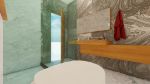 Simple Bathroom-Marble Theme