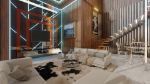 Picture of Modern Contemporary Living Room-Wooden Theme