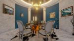Picture of Traditional Dining Room- Blue Theme