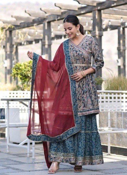 Angrakha Style Kurtas - Buy Angrakha Style Kurtas online in India-iangel.vn