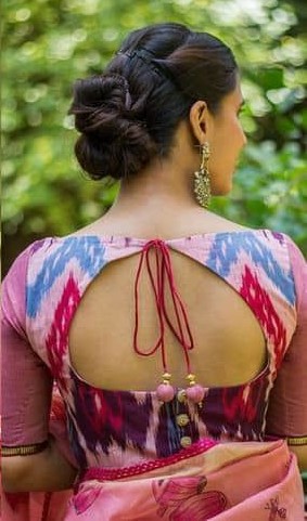 Handwoven Madhumita Swan Ikkat Mulberry Silk Saree - Seerat